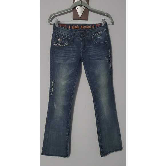 Rock Revival Hayley Boot size 25 jeans - Picture 2 of 10